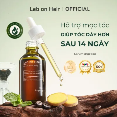 Serum mọc tóc Lab On Hair hỗ trợ cải thiện rụng tóc serum dưỡng tóc tinh chất mọc tóc