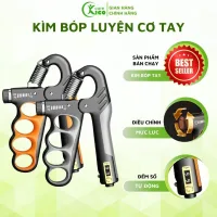 Kìm Bóp Tay Cao Cấp, Dụng Cụ Tập Gym Điều Chỉnh Mức Lực 5-100kg Có Đếm Số KIMCA08