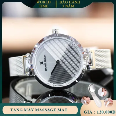 Đồng Hồ Nữ Daniel Klein DK.1.12356, Full Hộp, Bảo Hành 3 Năm, Kính Mineral Chống Nước, Dây Thép Lụa Cao Cấp