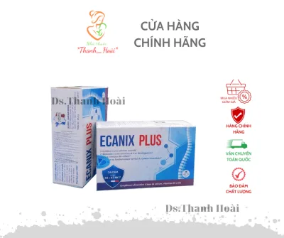 Viên uống Ecanix Plus Bổ Sung Canxi hữu cơ và D3 K2 cho Mẹ và Bé