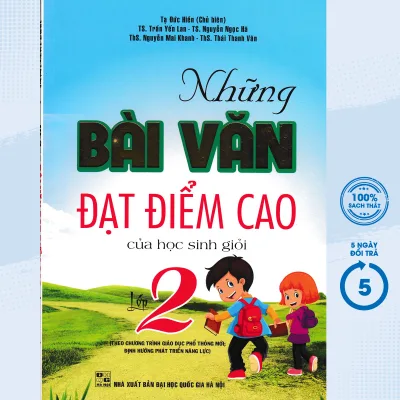 Sách - Những Bài Văn Đạt Điểm Cao Của Học Sinh Giỏi Lớp 2 (Theo Chương Trình Giáo Dục Phổ Thông Mới Định Hướng Phát Triển Năng Lực) - HA - Newshop