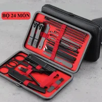 Bộ Cắt Móng Tay, Bộ Làm Móng Tay, Bộ Bấm Móng 24 Món Đa Năng, Bấm Dũa Móng Tay 3DM, Dụng Cụ Làm Nail, Nail Care Cao Cấp Nhiều Dụng Cụ Tiện Lợi, Bo kiem cat mong tay cao cap.