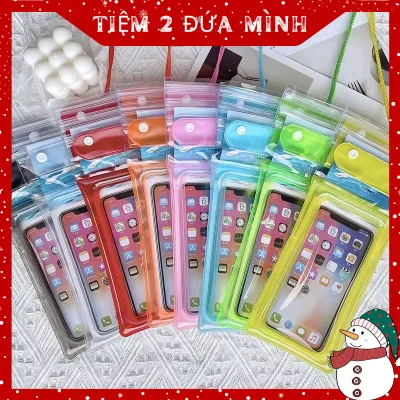 Túi Chống Nước Phao Nổi cho điện thoại 3 lớp khóa chống thấm nước tốt Có Nhiều Màu Lựa Chọn