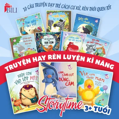 Bộ sách - Storytime Truyện Hay Rèn Luyện Kỹ Năng (10 cuốn lẻ) - Sách hay cho bé