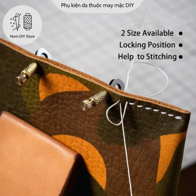 Handmade leather sewing position pins DIY craft leather tool handbag purse wallet keychain DIY