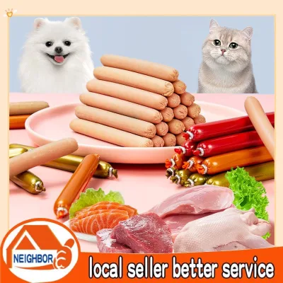 50pcs,100pcs Xúc xích cho chó cưng 15g,Xúc xích cho mèo, Đồ ăn nhẹ cho thú cưng,Thức ăn cho chó mèo