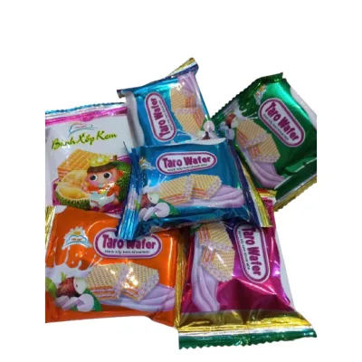 Bánh Xốp Kem Vị Sầu Riêng Liên Anh 250G bánh kẹo bao bì riêng ăn vặt bách hóa online uy tín