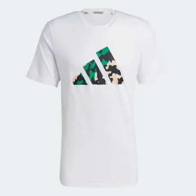 Adidas Workout & Gym & Training Seasonal Train Essentials Logo Workout T-Shirt Men's White Ib8259