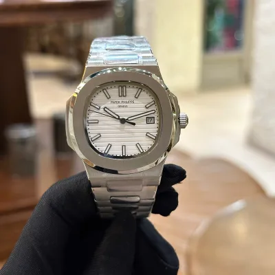 Đồng Hồ Nam PT Viền Trơn Máy Cơ Automatic, 40mm Chống Nước 3ATM