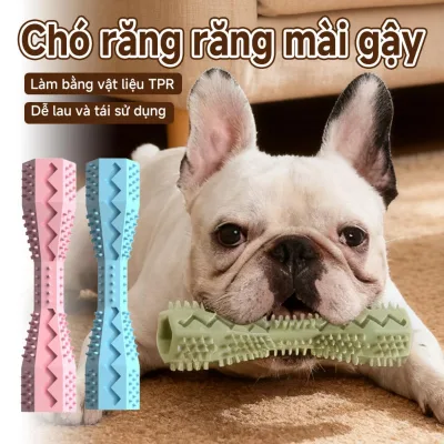 FRKAKALE Đồ Chơi Cho Chó Gặm Mài Răng Sạch Răng Chất Liệu Cao Su TPR Siêu Bền Dẻo Dai Đồ Chơi Thú Cưng Tương Tác Giấu Thức Ăn Giúp Giảm Căng Thẳng Chống Cắn Phá Đồ Đạc Trong Nhà Phụ Kiện Thú Cưng Thông Minh An Toàn Tiện Lợi Giao Hàng Hỏa Tốc Toàn Quốc