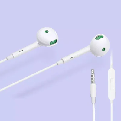 Tai nghe OPPO Reno màng Xanh chính hãng jack 3.5mm sử dụng cho tất cả điện thoại OPPO VIVO REALME