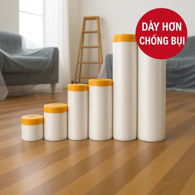 Bọc chống bụi gia đình chống bụi nội thất tủ quần áo bảo vệ ghế sofa màng bảo vệ dùng một lần Màng bọc kí túc xá