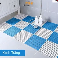 Thảm trải sàn nhà tắm siêu bền .Tấm nhựa ghép lót sàn nhà vệ sinh, nhà bếp, ban công