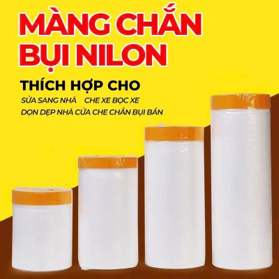 Bọc chống bụi gia đình dùng một lần chống bụi nội thất bụi tủ quần áo bảo vệ ghế sofa màng bảo vệ