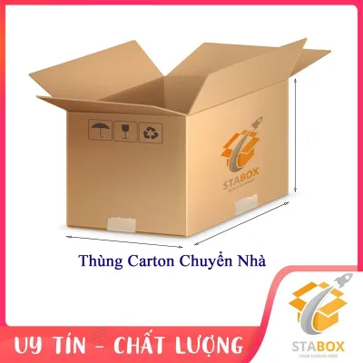 1 Thùng Carton Chuyển Nhà - Hộp carton Chuyển Nhà
