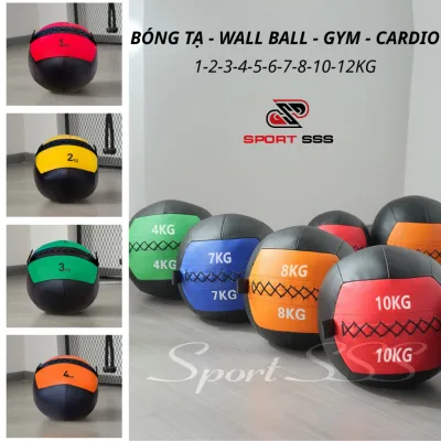 Bóng Tạ Tập Thể Lực - Wall Ball - Cardio - GYM 1 - 2 - 3 - 4 - 5 - 6 -7 - 8 - 9 - 10 - 12KG