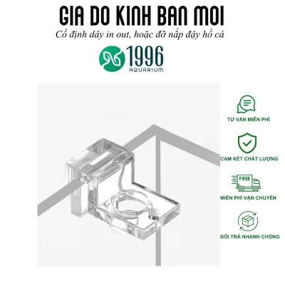 GIá Đỡ Thế Hệ Mới Đa Dụng - Để Ống Dây Hoặc Đỡ Nắp Đậy Hồ Cá, Bể Cá [GIÁ ĐỠ NHỎ]