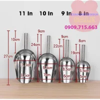 Vá Xúc Đá Inox - Muỗng Xúc Đá Inox