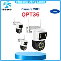 Camera Wifi Yoosee 2 Mắt Xem 2 Màn Hình Cùng Lúc Ngoài Trời - Hàng Nhập Khẩu