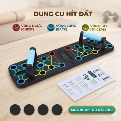 Dụng Cụ Chống Đẩy Đa Năng Tập Gym Cơ Ngực Vai Tại Nhà