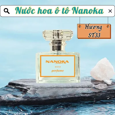 Nước hoa ô tô Nanoka hương gỗ nam tính, Kháng mùi như hôi, tanh, ẩm mốc trên xe ô tô