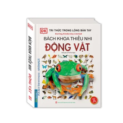 Sách - Tri thức trong lòng bàn tay - Bách khoa thiếu nhi động vật ( Sách bản quyền) - tái bản