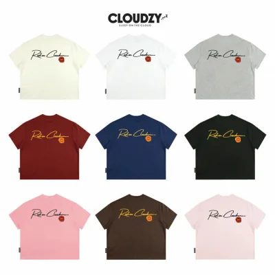 Áo thun boxy CLOUDZY local brand in chữ ký 100% cotton 250GSM dày dặn áo phông form boxy streetwear unisex nam nữ REST