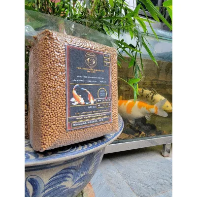 Cám cá koi 40% đạm SIÊU TĂNG TRƯỞNG, tăng size nhanh, đẹp body (HAID H940) 1kg