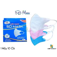 Set 50 Cái Khẩu Trang 5D Nam Anh Famapro 3 Lớp Mỏng Nhẹ Chính Hãng Công Ty