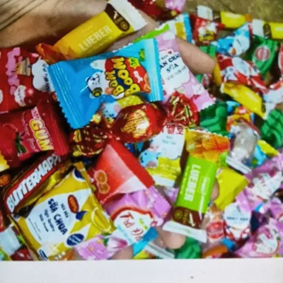 Bán sỉ 1 kg Kẹo Dẻo Mix các vị , bánh kẹo tết, liên hoan,sinh nhật