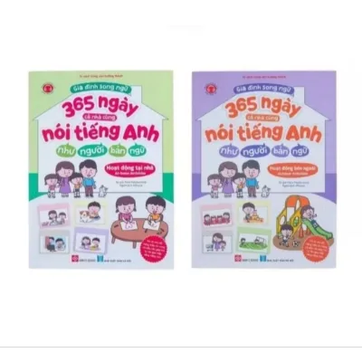 Sách - Gia đình song ngữ - 365 ngày cả nhà cùng nói tiếng Anh như người bản ngữ