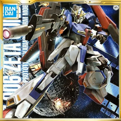 BANDAI 1/100 MG ZETA GUNDAM Z Gundam ver2.0 assembled model Bộ sưu tập đồ chơi mô hình nhân vật hành động