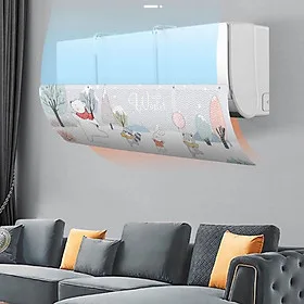 Tấm chắn gió điều hoà tuỳ chỉnh gió tiện lợi cho gia đình