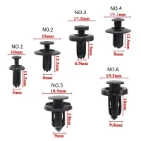 Set 20 Đinh tán nhựa 5mm 6mm 7mm 8mm 9mm 10mm cho phụ tùng xe hơi (TÙY CHỌN) - Chốt vít nở cho ô tô