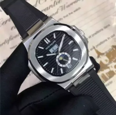 Đồng hồ Patek philipe Cao cấp chống nước chống xước + Box patek + thẻ bảo hành