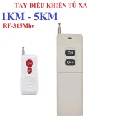 Remote Tay điều khiển từ xa 1KM - 5KM sóng RF 315Mhz tặng kèm pin dùng ghép nối cho các loại có cùng tần số