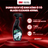 Chai xịt bảo dưỡng và vệ sinh kính xe hơi 3M GLASS CLEANER - 400ml