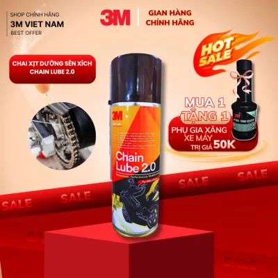 Chai Xịt Bảo Dưỡng Sên Xích 3M Motor Care Chain Lube 2.0 EXP