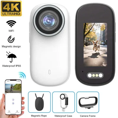 Camera Full HD 4K Thể thao, Hành trình, Hành động, Chống nước, Wifi, Màn hình HD 1,47inch nhỏ gọn