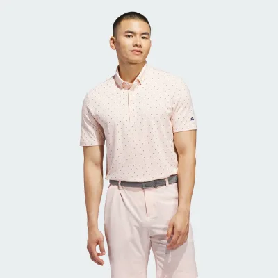 adidas Đánh gôn ÁO POLO HỌA TIẾT SIÊU NHỎ ULTIMATE365+ Nam Hồng KB3730