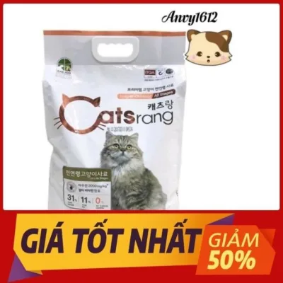 Túi Chiết 4,5kg thức ăn hạt thức ăn cho mèo Catsrang _ Thức ăn cho mèo mọi lứa tuổi_Hàng chính hãng