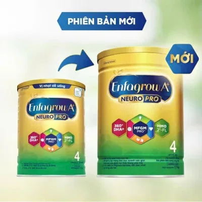 Enfa A+ 4 Powdered Milk - Dha & Mfgm Light Flavor, Easy to Drink - 1.7kg