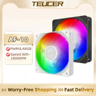 Quạt ốp lưng PC TEUCER AF-10 120mm 5V ARGB Hiệu ứng ánh sáng gương xe đạp cho máy tính để bàn Máy làm mát máy tính để bàn Quạt tản nhiệt làm mát bằng nước 360mm