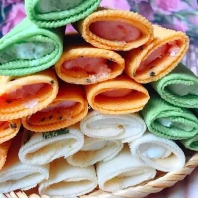 Bánh Xếp Ngò Sữa Xuất Khẩu Cao Cấp - Siêu Ngon 250G siêu ngon đồ ăn vặt