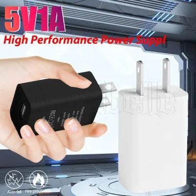 Bộ sạc điện thoại Mỹ chống cháy nổ 5V1A - Bộ sạc điện thoại du lịch di động - Phụ kiện sạc điện thoại - Phích cắm USB đa chức năng - Bộ chuyển đổi sạc nhanh - Bộ sạc điện thoại USB