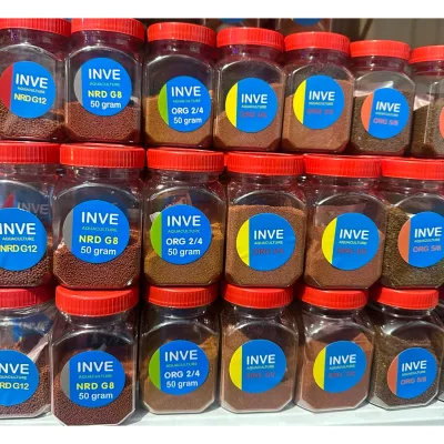Cám Inve 2/4 3/5 5/8 G8 G12- Thức ăn cho cá cảnh từ nhỏ đến lớn - thức ăn cao cấp cho cá thủy sinh-guppy, betta - CÁM TH