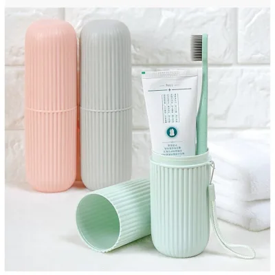 Convenient Travel Toothbrush and Toothpaste Box, Personal Care Box, Keeps Toothbrush Clean, Travel Box