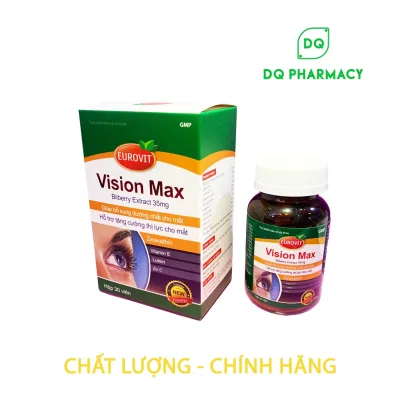 Viên uống bổ mắt, thực phẩm chức năng tăng cường thị lực Vision Max hộp 30v
