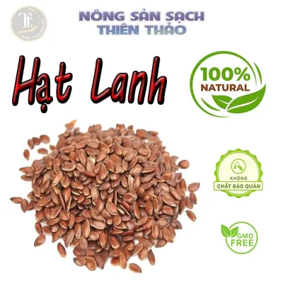 Hạt lanh nâu 1kg hữu cơ không biến đổi gen tốt cho sức khỏe dùng nấu chè, nấu sữa hạt salat ủ tóc làm đẹp.....