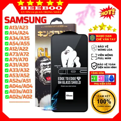 Kính cường lực Samsung A12 A13 A14 A34 A54 A24 A53 A23 A22 A15 A11 A21s A04 A04s A02s A50s A52s A70 A71 A72 A73 A35 KK